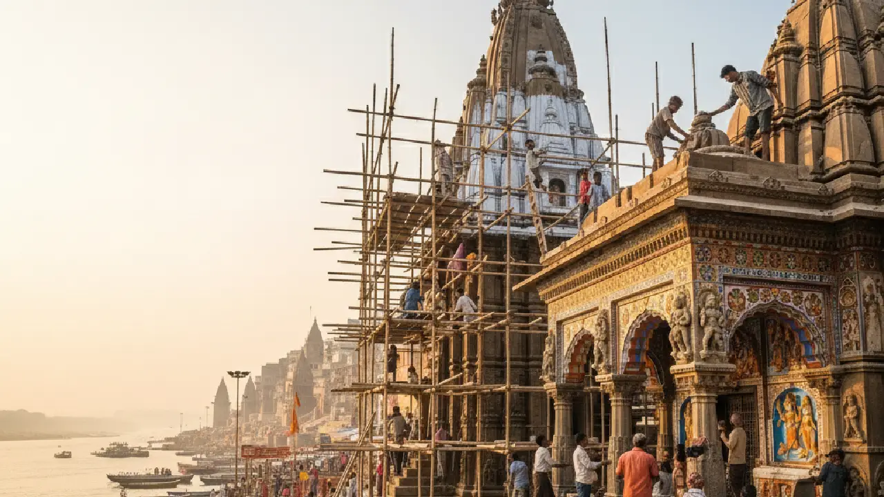 Donation for Old Temple Rejuvenation in Varanasi