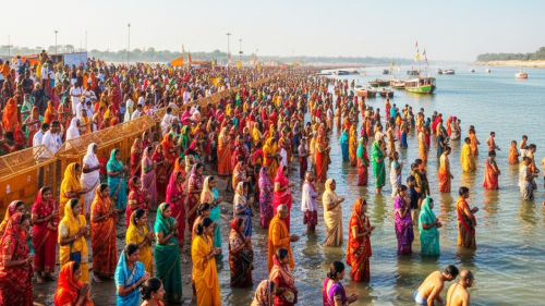 Magh Mela Sangam Snan Assistance