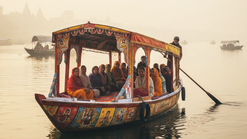 Comfortable Return Boat Service _ Magh Mela Boat Booking
