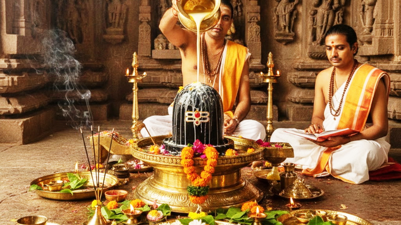 Rudrabhishek in Varanasi booking