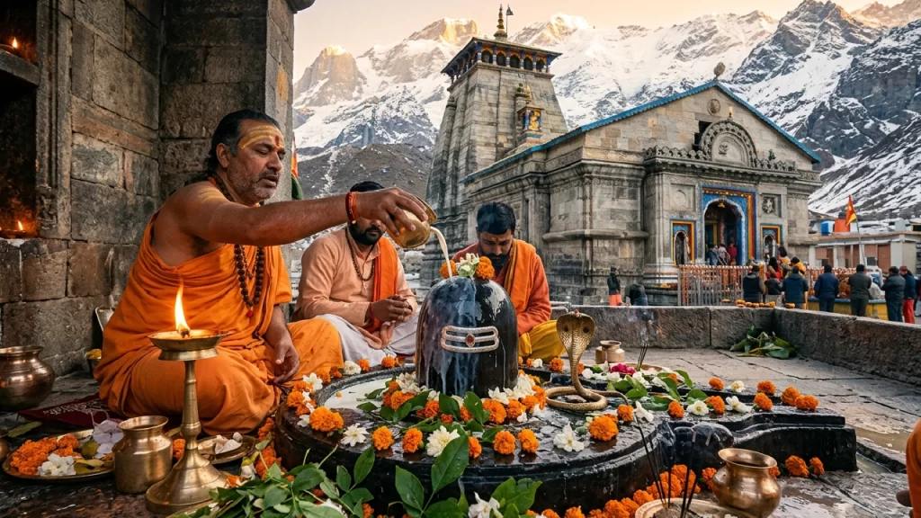 Book Rudrabhishek Puja at Kedarnath Temple