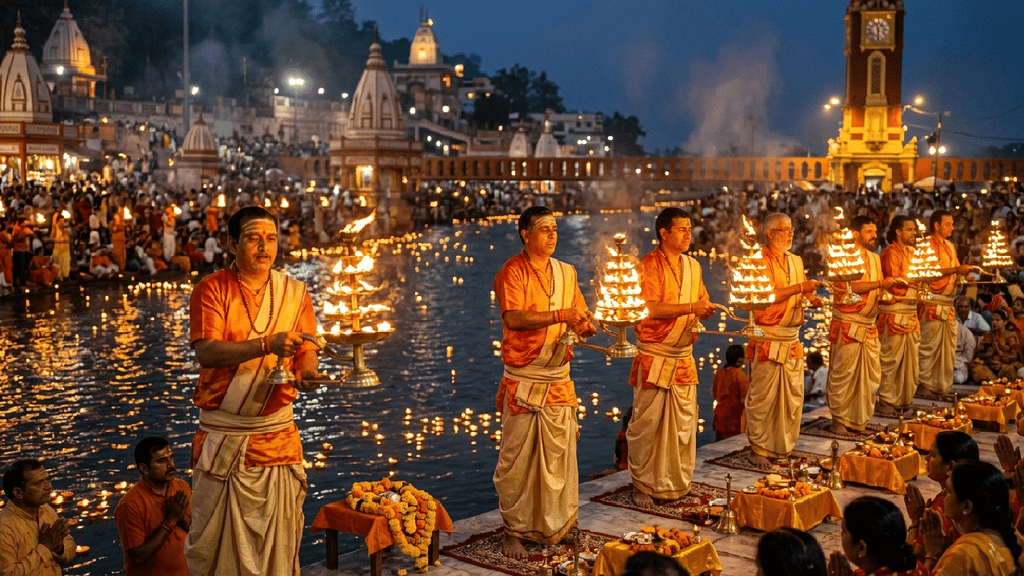VIP Ganga Aarti Haridwar Online