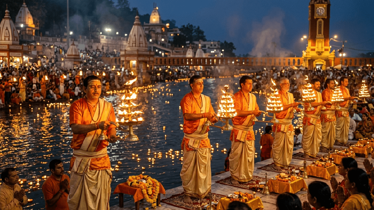 VIP Ganga Aarti Haridwar Online