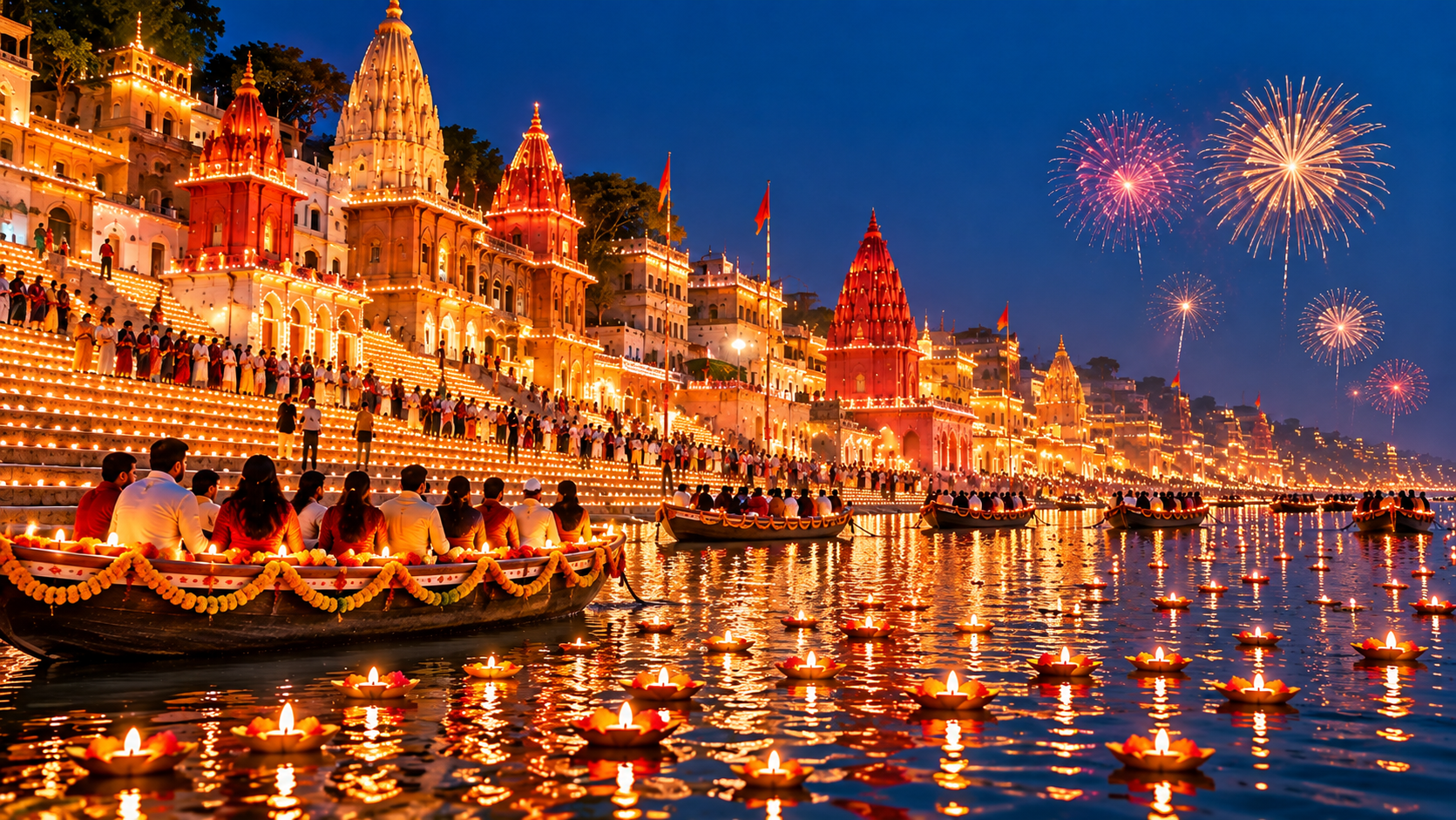 Dev Diwali Boat Ride Booking in Varanasi 2026